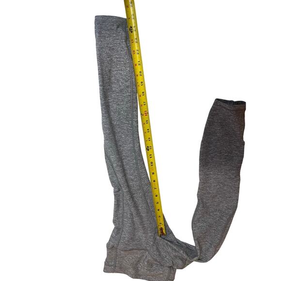Lululemon Pure Practice High Waisted 4 Way Stretch Heather Gray Leggings Size 2 - Picture 8 of 12